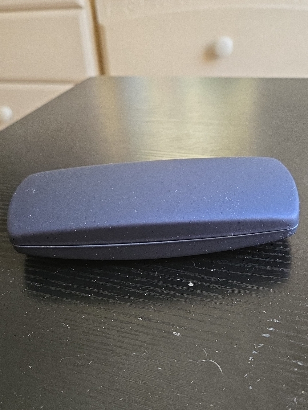 Matte Blue  Eyeglass Case